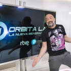 Goyo Jiménez, presentador de 'Órbita Laika: la nueva generación', en una foto promocional del programa de La 2.
