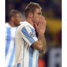 Joaquín Sánchez se lamenta tras la eliminación.