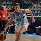 La argentina Vicky Llorente, jugadora del Pajariel Bembibre. DL