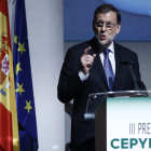 El presidente del Gobierno, Mariano Rajoy. EMILIO NARANJO