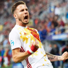 Saúl abrió el marcador y fue el mejor del equipo español. A.W.