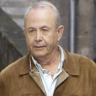 El juez José Castro, en la rampa de los juzgados de Palma el pasado 22 de diciembre.