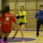 Callejo da instrucciones durante un entrenamiento.