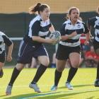 El equipo femenino de Bierzo Rugby, en Bembibre.