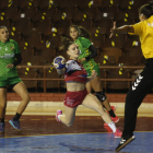 María Sancha convirtió 16 goles ante el líder. FERNANDO OTERO