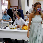 Yolanda Díaz en el Curso de Verano de la Complutense en San Lorenzo de El Escorial. CHEMA MOYA