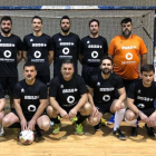 Formación del equipo de Asisa que disputa la Liga Veteranos.
