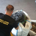 Material incautado por los efectivos de la Guardia Civil.