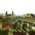 Vista del casco viejo de Pamplona, ciudad en la que hubo de refugiarse Sancho el Gordo