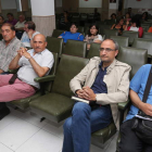 La asamblea de militantes del PSOE se celebró en la sede de UGT de Ponferrada. L. DE LA MATA