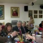 Un momento del encuentro de asociaciones en el Centro Leonés en Cataluña