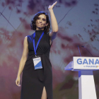 Isabel Díaz Ayuso, durante el 17 Congreso Autonómico Extraordinario del PP para su elección. MARISCAL