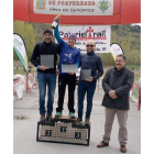 Parra, en lo alto del podio de la carrera. DL