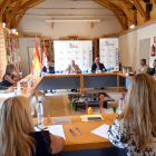 Comisión General de Coordinación territorial celebrada esta mañana en Segovia. JCYL