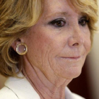 La expresidenta madrileña Esperanza Aguirre.