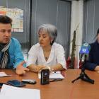 Pablo Peyuca González, Celi Gómez y María Isabel Martínez.