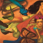 Ilustración de 'Frida', el nuevo libro ilustrado de Benjamin Lacombe y Sébastien Perez.