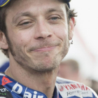 Valentino Rossi lamenta su caída al llegar a su box en Austin (Tejas).