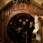 Martin Freeman, en una escena de 'El hobbit: un viaje inesperado'.