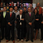 El equipo de La 8 Bierzo presentó este jueves su nueva parrilla de programación en Espacio Arte de Ponferrada.
