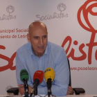 José Antonio Diez, en rueda de prensa. DL