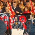 Pancartas y carteles expresaron ayer el sentir de los manifestantes por las calles de León