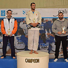 El leonés Alejandro García se colgó la medalla de plata en la prueba disputada en Ferrol.