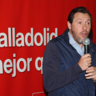 El alcalde en funciones de Valladolid, Óscar Puente. R. GARCÍA