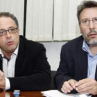 Javier Chamorro y Melchor Moreno, presidente y secretario general de la UPL, respectivamente, en una