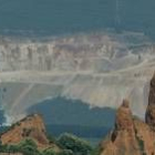 Imagen de la controvertida cantera situada en el perímetro del yacimiento aurífero de Las Médulas