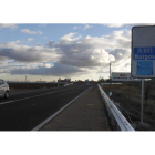 Entrada al acceso sur desde la nueva rotonda de la N-630, junto a Cembranos.