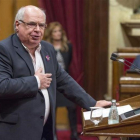 Lluís Rabell en el Parlament.