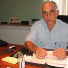 El presidente de Poeda, Miguel Ángel del Egido, durante la rueda de prensa que dio el pasado jueves