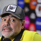 Maradona, entrenador de Dorados de Sinaloa