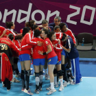 Las jugadoras españolas lucharán por una medalla en Londres.