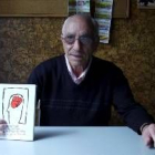 Benjamín Rubio, durante la presentación de su libro en Laciana