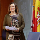 La portavoz de la Junta, Milagros Marcos. NACHO GALLEGO