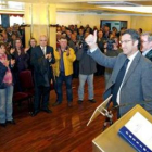Núñez Feijóo en un acto con militantes y simpatizantes del PP esta semana en Lugo