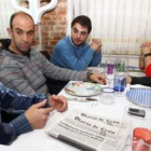 Ángel Fraguas, Alberto Monteagudo, Sergio Anuncibay, Georgino Fernández y Miguel Ángel Tranca.