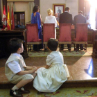 Foto de archivo de una de las ceremeonias celebradas en el consistorio de San Marcelo.