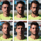 Diego Peláez, Héctor Taranilla, Javier Amor, Marcos Blanco, Jorge Rodríguez y Asiel Mateo.