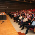 Francisco Fernández, en un momento de la asamblea local.