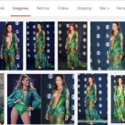 El vestido Versace de Jennifer López en los Grammy provocó la creación de Google Imágenes.