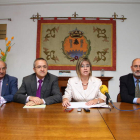 Francisco Rodríguez, Dionisio Domínguez, Nuria González y José Miguel Fernández.