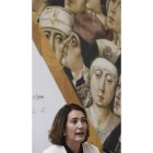 La consejera de Cultura, Josefa García Cirac, presenta la feria. N.G.