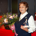 Dalia Rodríguez Gómez recibió el galardón en una cena social.