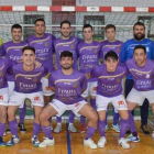 Formación del equipo de La Bañeza FS que milita en la 1ª División Regional de Aficionados. DL