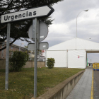 Hospital de León, crisis sanitaria por el coronavirus. FERNANDO OTERO