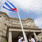 Edificio de la embajada de EEUU en La Habana