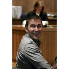 El exportavoz de Batasuna, Arnaldo Otegi, en un juicio.